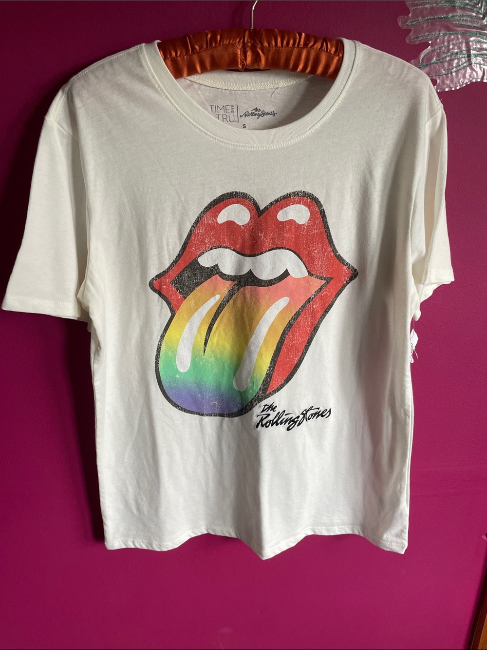 Rolling Stones Tee 👅🌈Rainbow Tongue